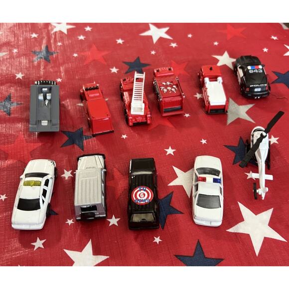Mixed Lot Diecast 1/64 Police Fire Ambulance Rescue Hot Wheels Matchbox Maisto - Picture 4 of 4